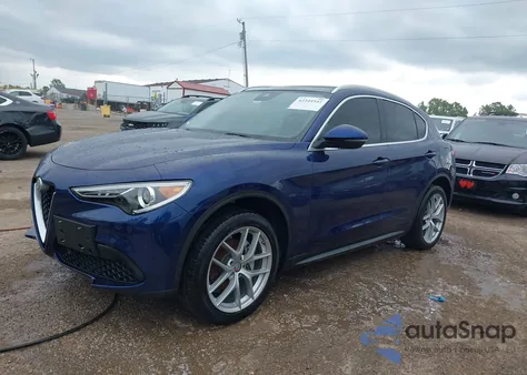 2019 Alfa Romeo Stelvio Ti Lusso Awd из США, поврежденный, VIN ZASPAKBN9K7C30492